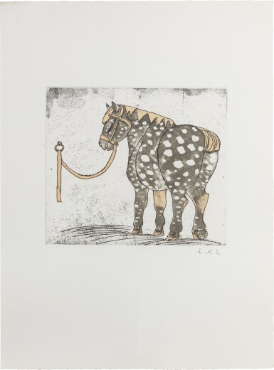 View full screen - View 1 of Lot 147. Le Cheval.