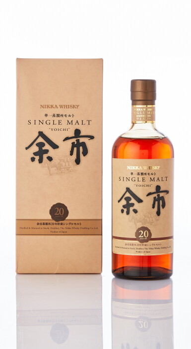 View full screen - View 1 of Lot 6267. 余市 Nikka Yoichi 20 Year Old Whisky 52.0 abv NV (1 BT70).