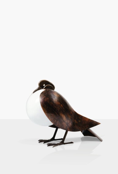 View full screen - View 1 of Lot 141. Lampe pigeon.