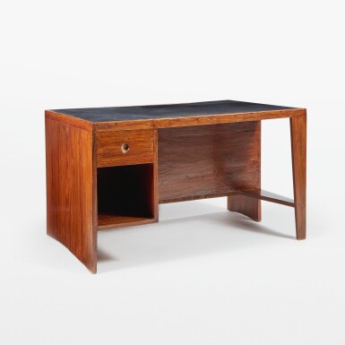 View full screen - View 1 of Lot 84. "Pigeonhole" or "Office Table" Desk, Model No. PJ-BU-02-A.