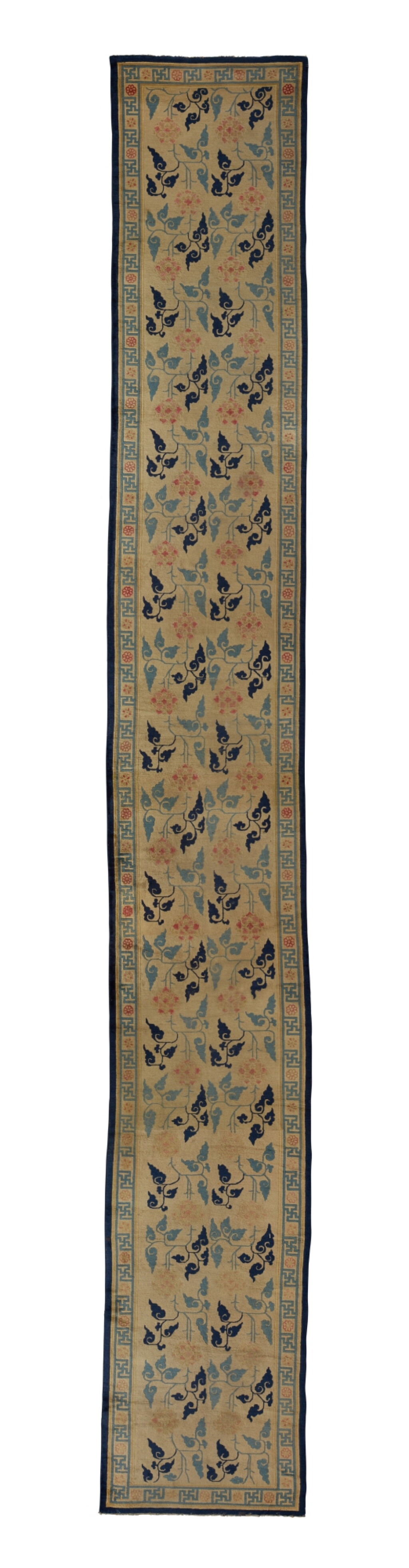 View full screen - View 1 of Lot 22. A Peking runner, west China, late 19th century.
