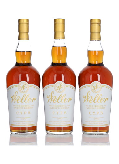 View full screen - View 1 of Lot 447. Weller C.Y.P.B 95 Proof NV (3 Bottles 75cl).