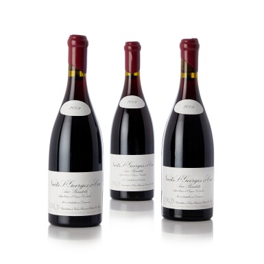 View full screen - View 1 of Lot 6041. Nuits St. Georges, Les Boudots 2009 Domaine Leroy (3 BT).