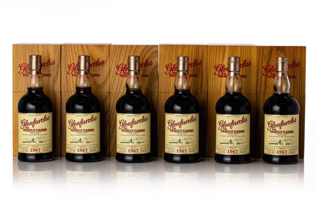 View full screen - View 1 of Lot 5529. Glenfarclas Family Cask #6359 52.0 abv 1967 (6 BT70).
