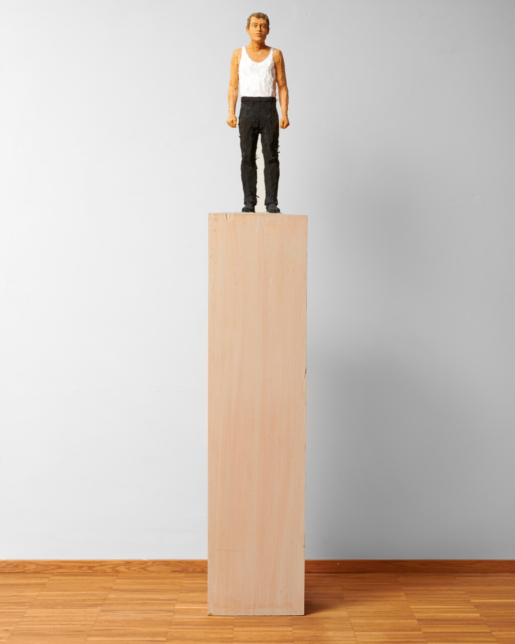 View full screen - View 1 of Lot 48. Untitled (Man with white t-shirt and black trousers).