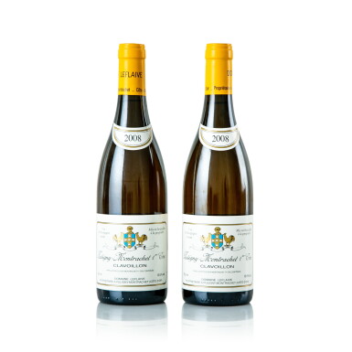 View full screen - View 1 of Lot 532. Puligny Montrachet, Clavoillon 2008 Domaine Leflaive (2 BT).