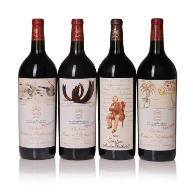View full screen - View 1 of Lot 645. 2005年 木桐堡 Château Mouton Rothschild 2005 (1 MAG).