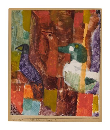 View full screen - View 1 of Lot 124. Vogelsam̄Lung I "Drei Exempl.".