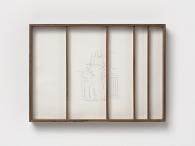 View full screen - View 1 of Lot 41. Untitled (Jailed poets drawing).