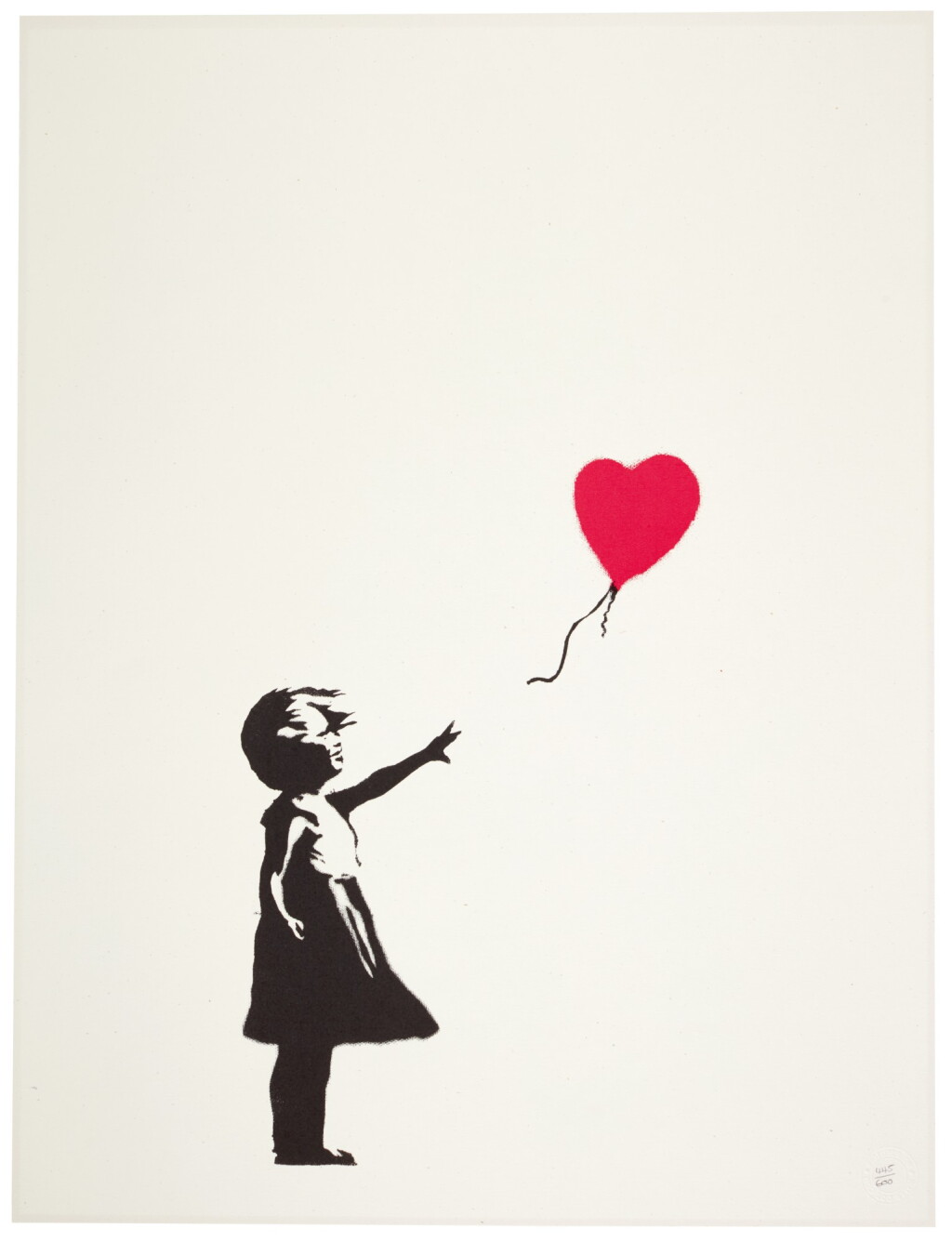 View full screen - View 1 of Lot 14. Girl With Balloon.