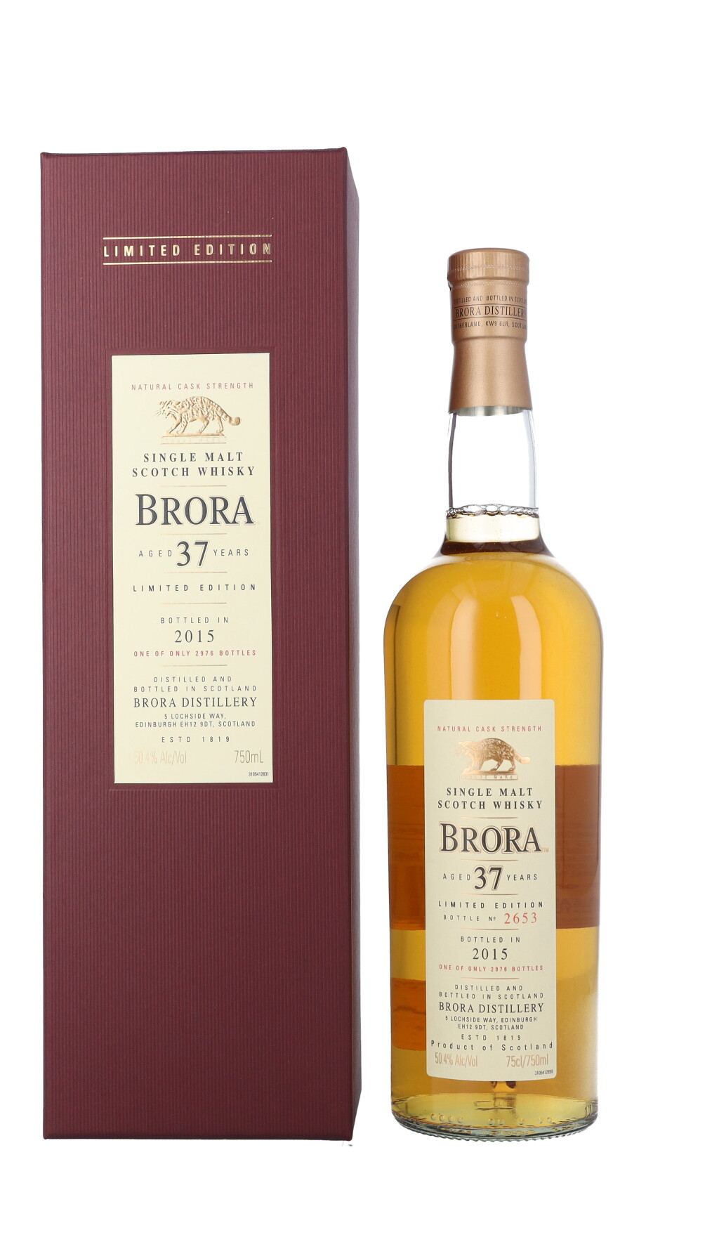 View full screen - View 1 of Lot 5388. Brora Fourteenth Annual Release 37 Year Old 50.4 abv NV (1 BT75).