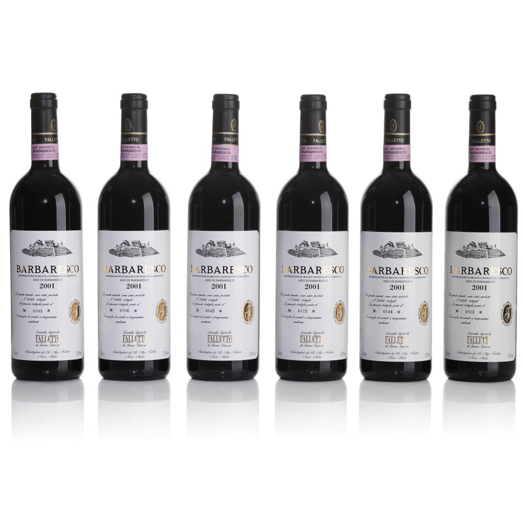 View full screen - View 1 of Lot 581. Barbaresco, Falletto Asili 2001 Bruno Giacosa (6 BT).