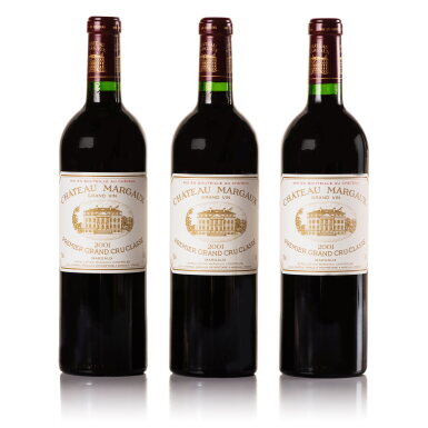 View full screen - View 1 of Lot 457. Château Margaux 2001 (3 BT).