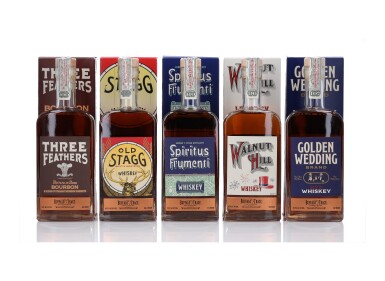 View full screen - View 1 of Lot 646. Buffalo Trace Prohibition Collection 2023 Release NV (5 Bottles 37.5cl).