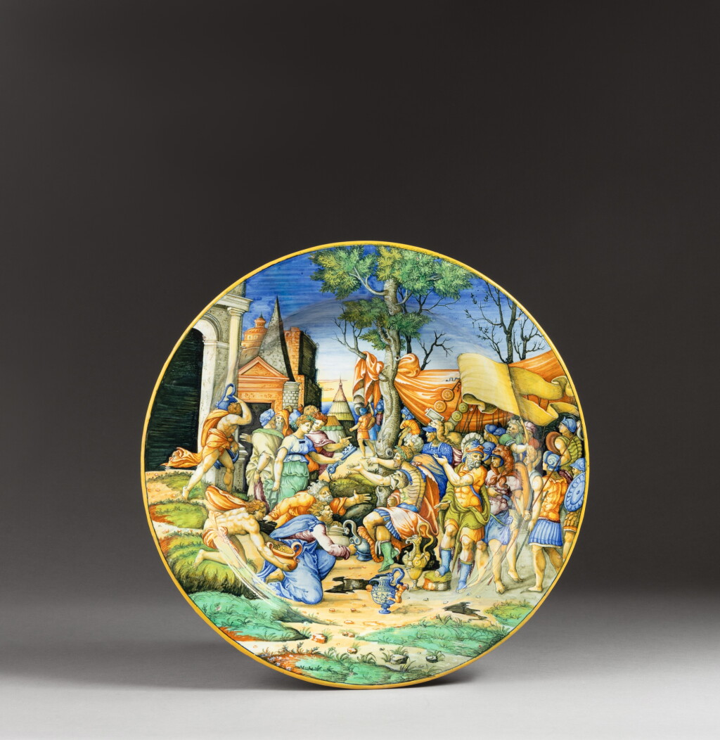 View full screen - View 1 of Lot 632. Probably in the Workshop of Guido Durantino (Fontana) Italian, Urbino, circa 1545.