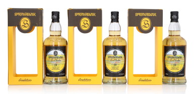 View full screen - View 1 of Lot 254. Springbank Local Barley 10 Year Old 51.6 abv 2011 (3 Bottles 75cl).