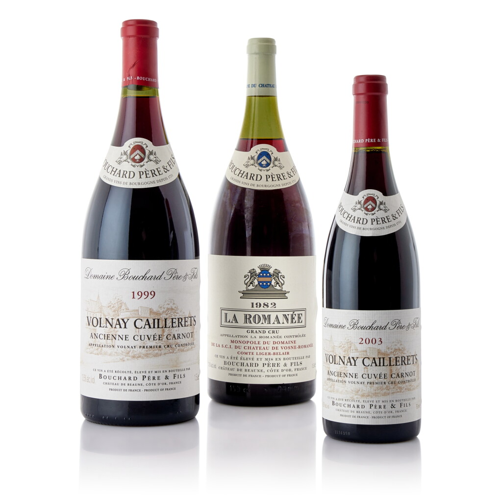 View full screen - View 1 of Lot 3000. Volnay Caillerets, Ancienne Cuvée Carnot 2003 Bouchard Père et Fils (12 BT).