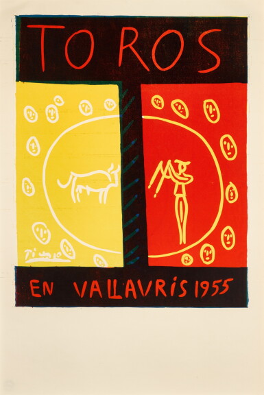 View full screen - View 1 of Lot 64. Toros en Vallauris (Bloch 1265; Baer 1029; Picasso Project L-008; Czwiklitzer 14).