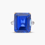 Sapphire and Diamond Ring