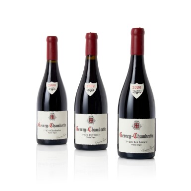 View full screen - View 1 of Lot 366. Gevrey Chambertin, Les Cherbaudes 2009 Domaine Fourrier (6 BT).