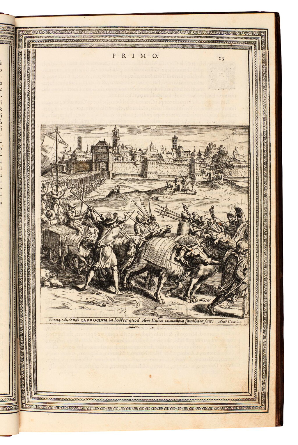 View full screen - View 1 of Lot 108. Campo, Cremona fedelissima citta, Cremona, 1585, later calf.