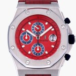 Royal Oak Offshore 'Red', Reference 25770ST.OO.D009XX.04 | A stainless steel chronograph wristwatch with date | Circa 2005