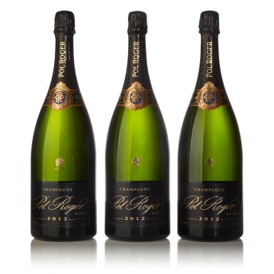 View full screen - View 1 of Lot 621. Pol Roger, Brut 2012 (3 MAG).