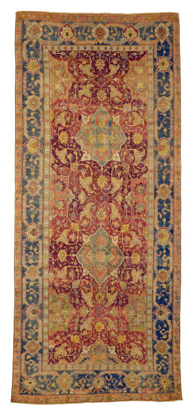 View full screen - View 1 of Lot 541. A Safavid Medallion Carpet, Northwest Persia, Second Half 17th Century.