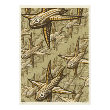 View full screen - View 1 of Lot 94. M. C. ESCHER | DEPTH (B./K./L./W. 403).