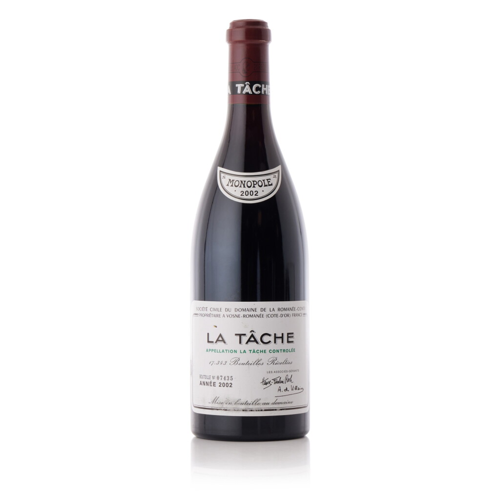 View full screen - View 1 of Lot 1001. La Tâche 2002 Domaine de la Romanée-Conti (1 BT).