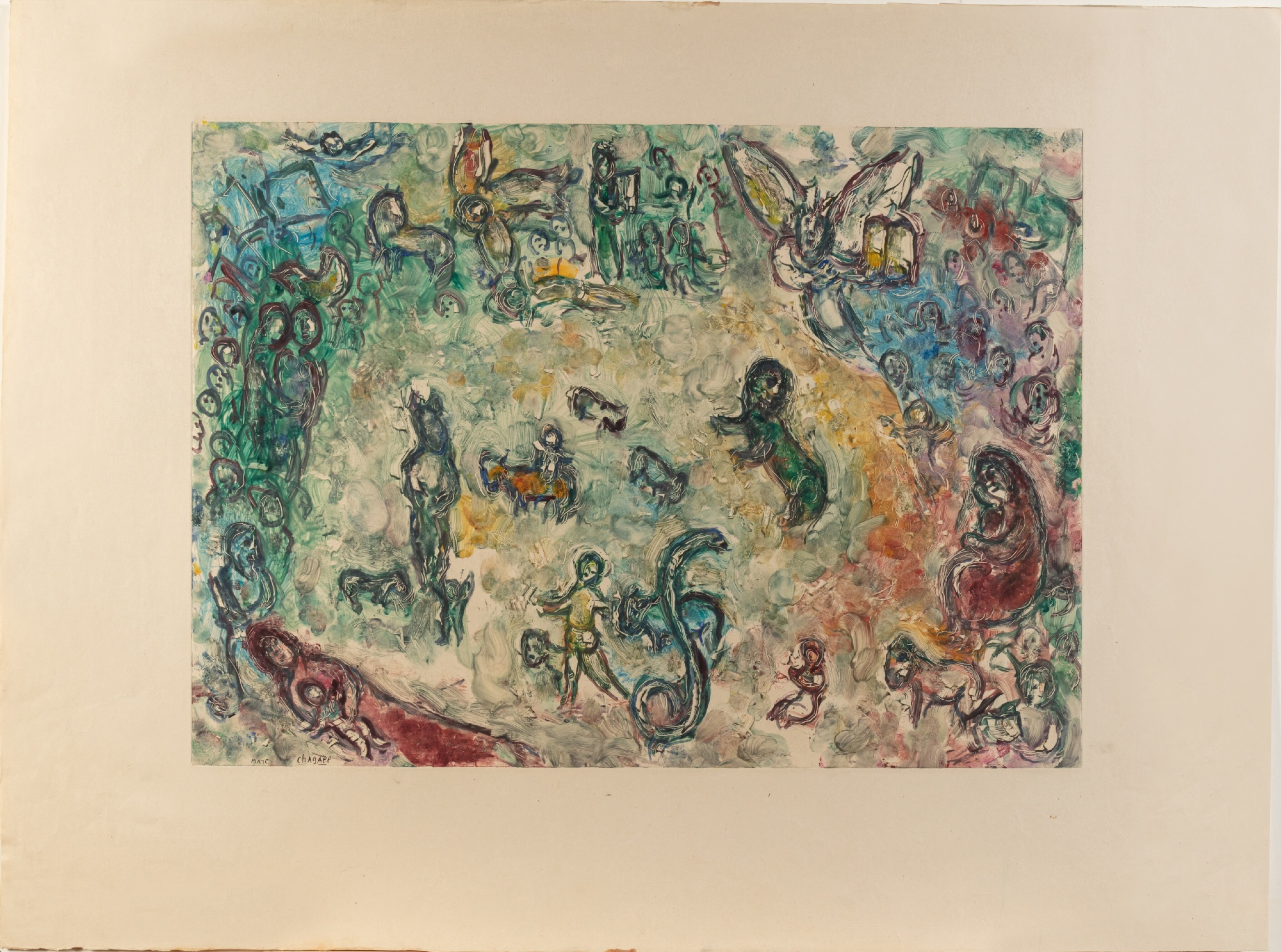 View full screen - View 1 of Lot 28. Prophète d'Isaïe (Planche III).