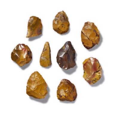 View full screen - View 1 of Lot 49. Set of Neanderthal Tools.