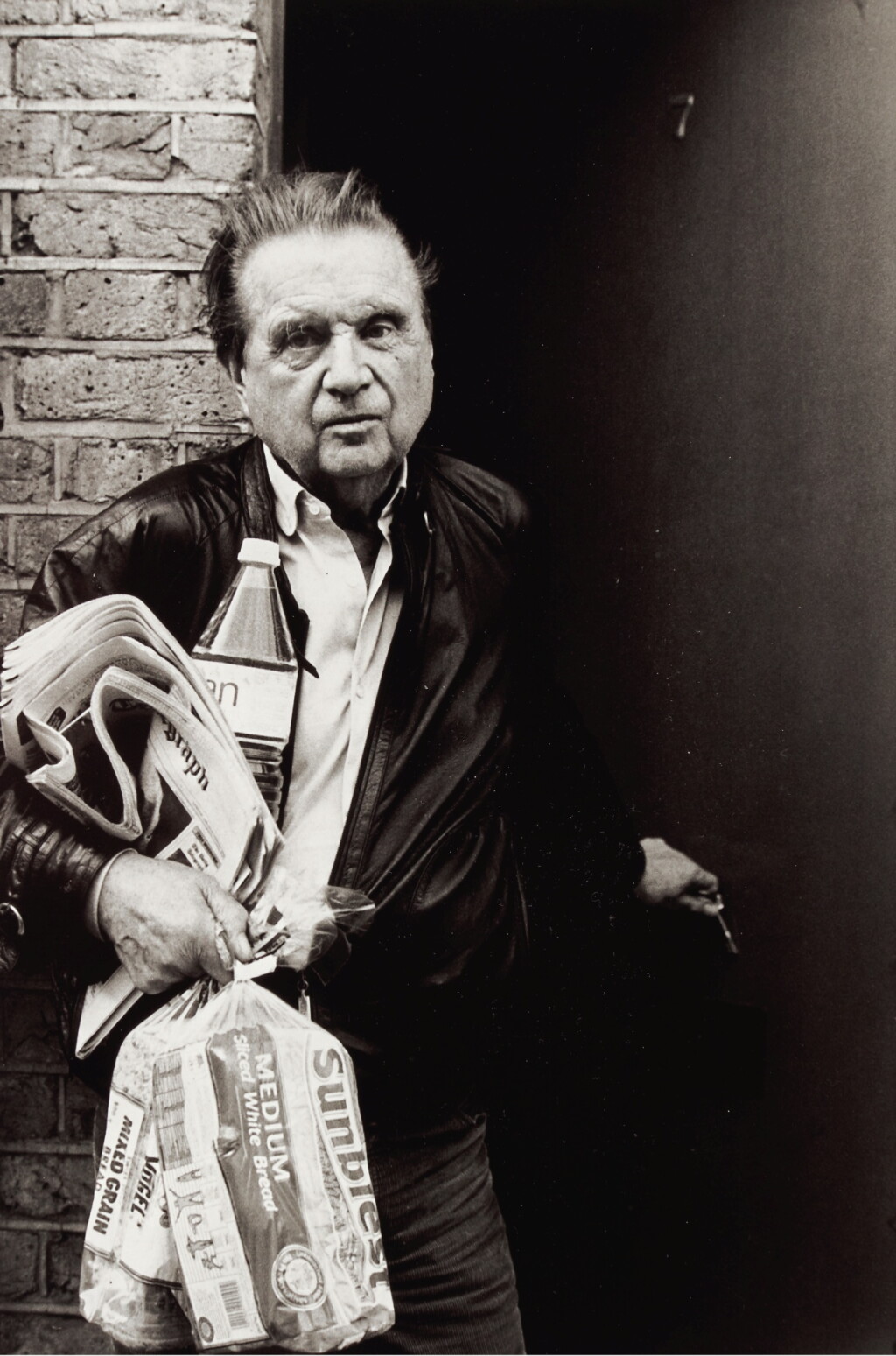 View full screen - View 1 of Lot 198. NEIL LIBBERT | FRANCIS BACON, REECE MEWS, LONDON, OCTOBER 1989.
