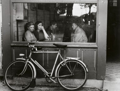 View full screen - View 1 of Lot 99. ANDRÉ KERTÉSZ | BISTRO, PARIS 1930.