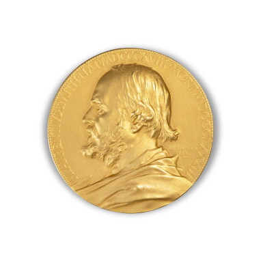 View full screen - View 1 of Lot 32. 1973 J. Lawrence Smith Medal Awarded to Clair Patterson, for His Work Determining the True Age of the Earth.