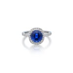 Sapphire and Diamond Ring