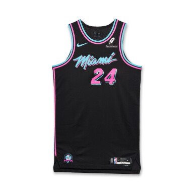 View full screen - View 1 of Lot 46. Norman Powell Miami Heat 2025-2026 Game Worn City Edition Jersey.