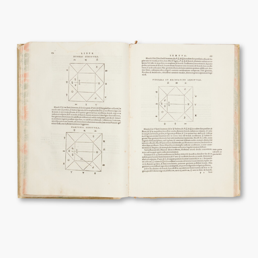 View full screen - View 1 of Lot 8. Firmicus Maternus, Julius | Astronomicon libri VIII, Basel, March 1533.