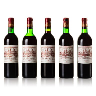 View full screen - View 1 of Lot 73. Château Cos d'Estournel 1975 (9 BT).