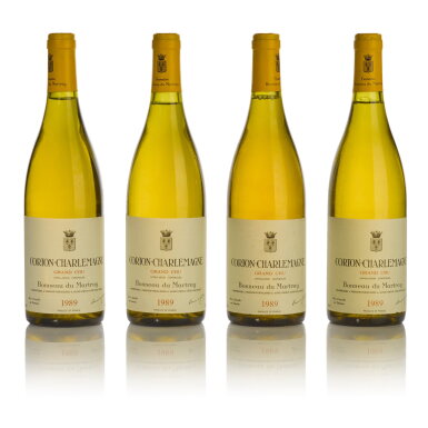 View full screen - View 1 of Lot 236. Corton Charlemagne 1989 Bonneau du Martray (12 BT).