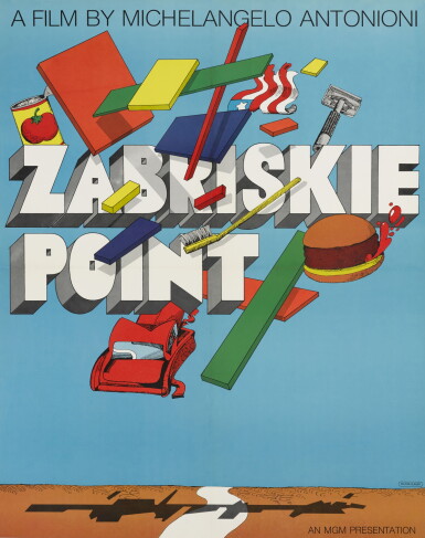 View full screen - View 1 of Lot 146. Zabriskie Point (1970).