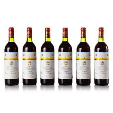 View full screen - View 1 of Lot 45. Château Mouton Rothschild 1983 (12 BT).