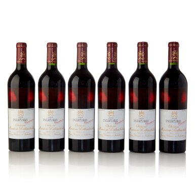 View full screen - View 1 of Lot 26. Château Mouton Rothschild 2009 (6 BT).