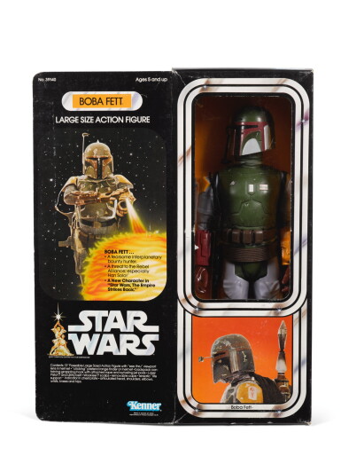 View full screen - View 1 of Lot 97. STAR WARS, BOBA FETT 13 IN. FIGURE, US.