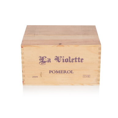 View full screen - View 1 of Lot 269. Château La Violette 2009 (6 BT).