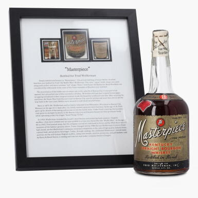 View full screen - View 1 of Lot 2451. Masterpiece 8 Year Old Bottled in Bond 100 Proof 1947 (1 Bottle 75cl).