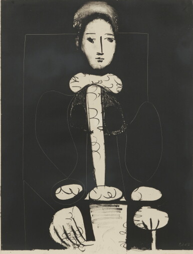 View full screen - View 1 of Lot 150. La Femme au fauteuil No. 3 .