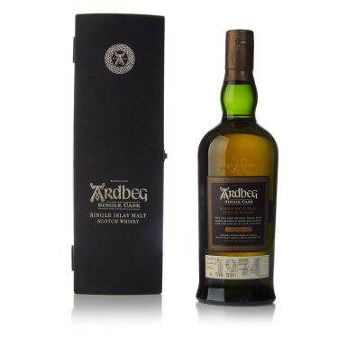 View full screen - View 1 of Lot 21. Ardbeg Single Cask #4985 46.7 abv 1974 (1 Bottle 70cl).