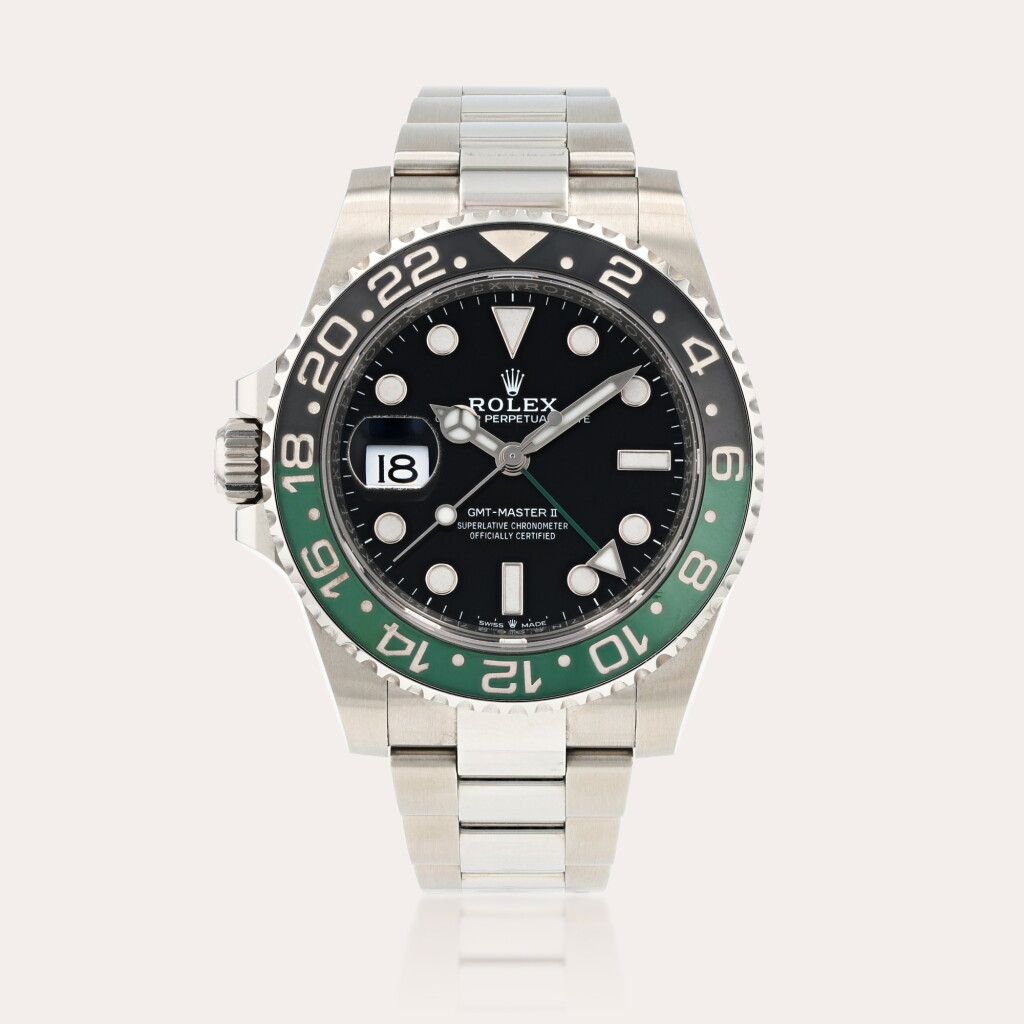 View full screen - View 1 of Lot 379. GMT-Master II, reference 126720VTNR Montre bracelet à double fuseau horaire en acier avec date | Stainless steel dual time zone wristwatch with date and bracelet Vers 2023 | Circa 2023.