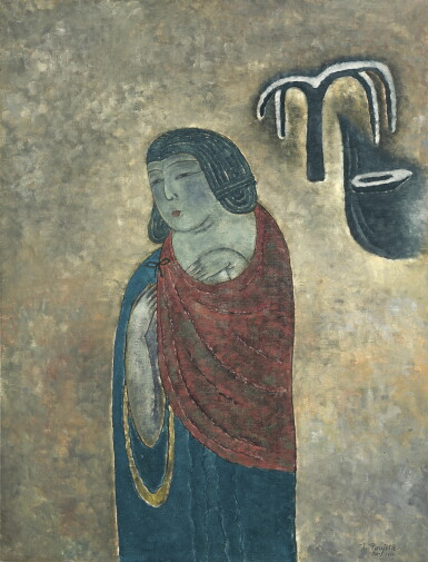 View full screen - View 1 of Lot 14. Léonard Tsuguharu Foujita 藤田嗣治 | Femme debout 站立女子.